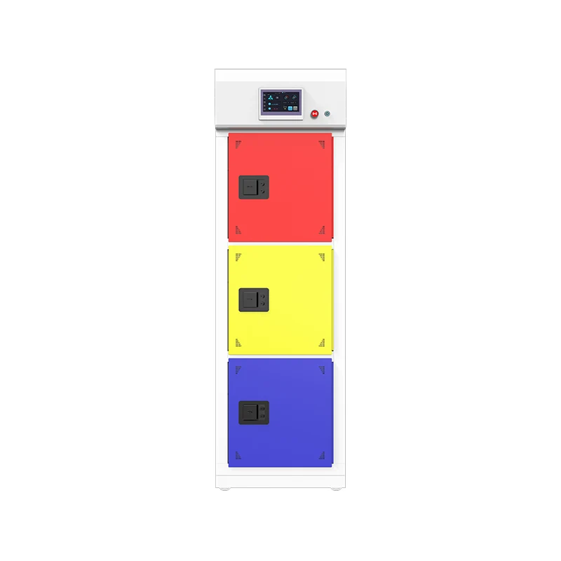 Three-door Gas-purifying Combined Chemical Storage Cabinet